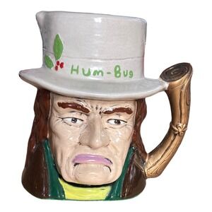 Ebenezer Scrooge - Large - Staffordshire Character Jug Humbug Hum Bug